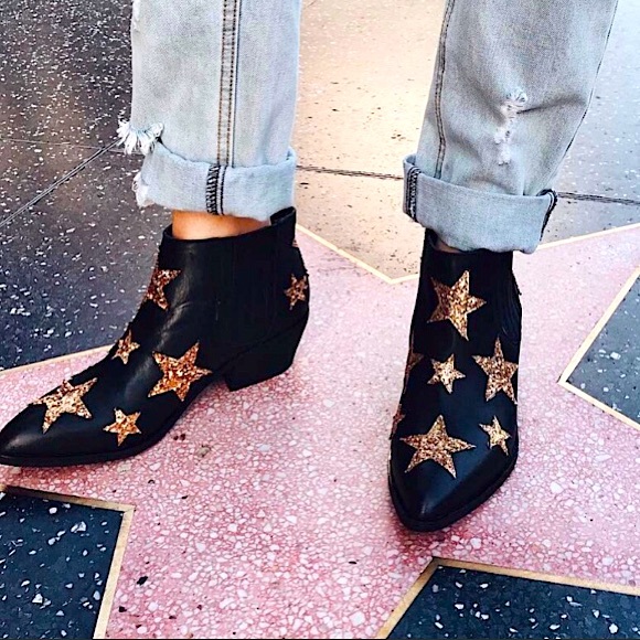 Chinese Laundry Shoes - Chinese Laundry FAYME EMBELLISHED STAR BOOTIE